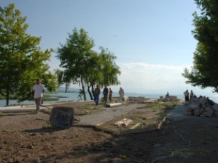 Beyşehir'de çevre düzenleme çalışmaları