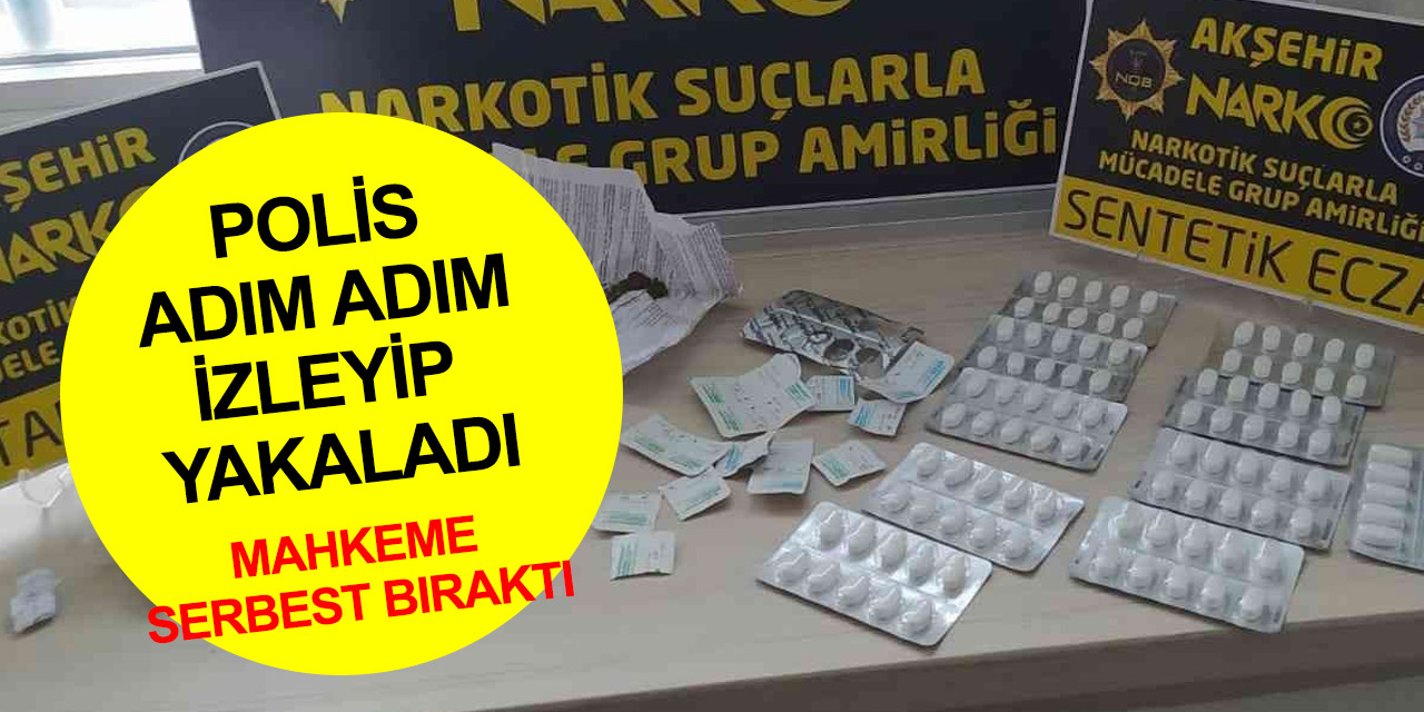 Konya'da uyuşturucu operasyonu! Getirdi sattı yakalanıp serbest bırakıldı