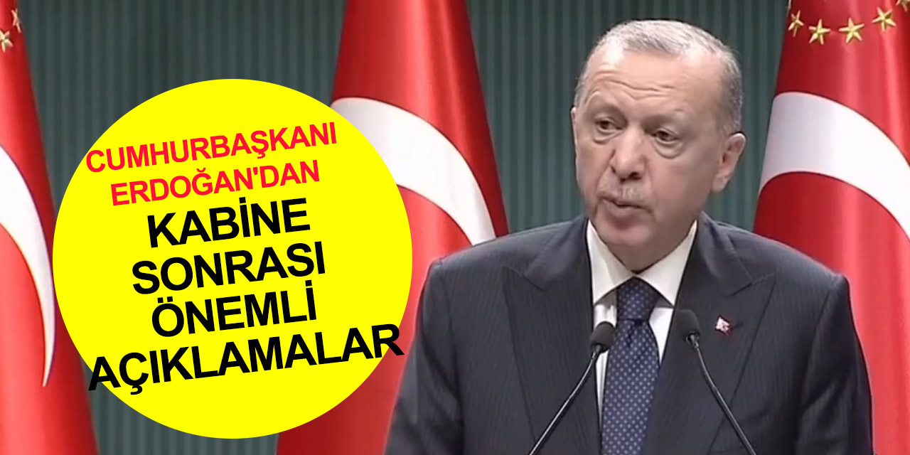Kabine sona erdi! Cumhurbaşkanı Erdoğan yeni düzenlemeleri açıklıyor