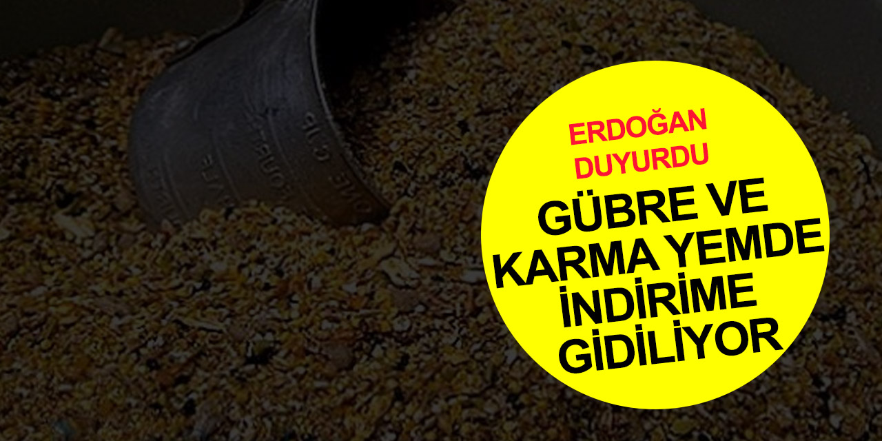 Pancar ödemeleri öne çekildi! Gübre ve hayvan yemi fiyatlarında indirim yarın başlıyor