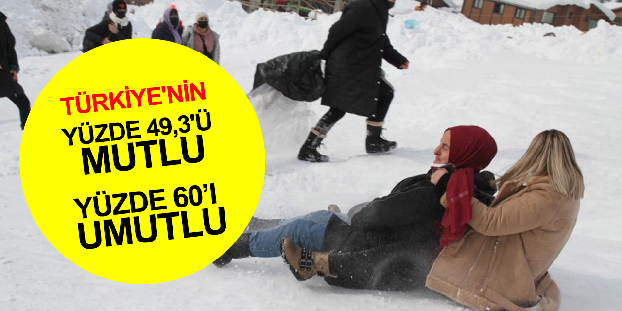 Türkiye'de kadınlar erkeklerden, evliler bekarlardan yaşlılar gençlerden daha mutlu!