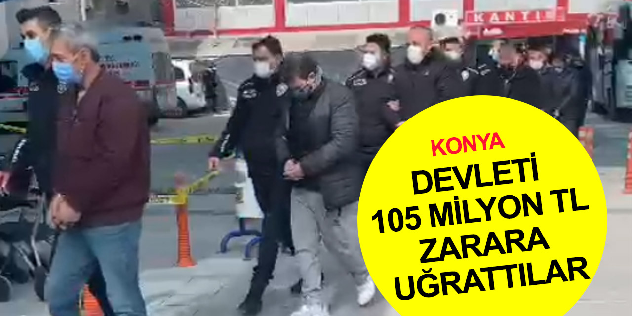 Konya'da vergi kaçakçılarına dev operasyon! 11 şahıs yakalandı