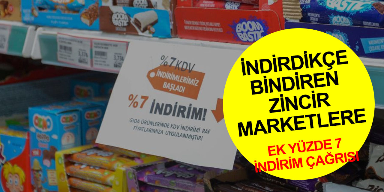 Bakan Pakdemirli'den zincir marketlere KDV’ye ek yüzde 7 indirim çağrısı!