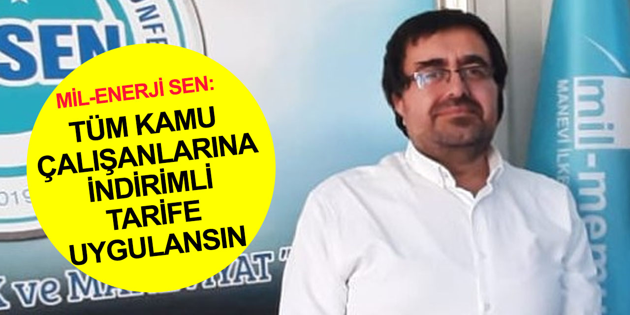 Mil-Enerji Sen Konya Büyükşehir'den tüm memurlar için toplu taşımada indirim istedi