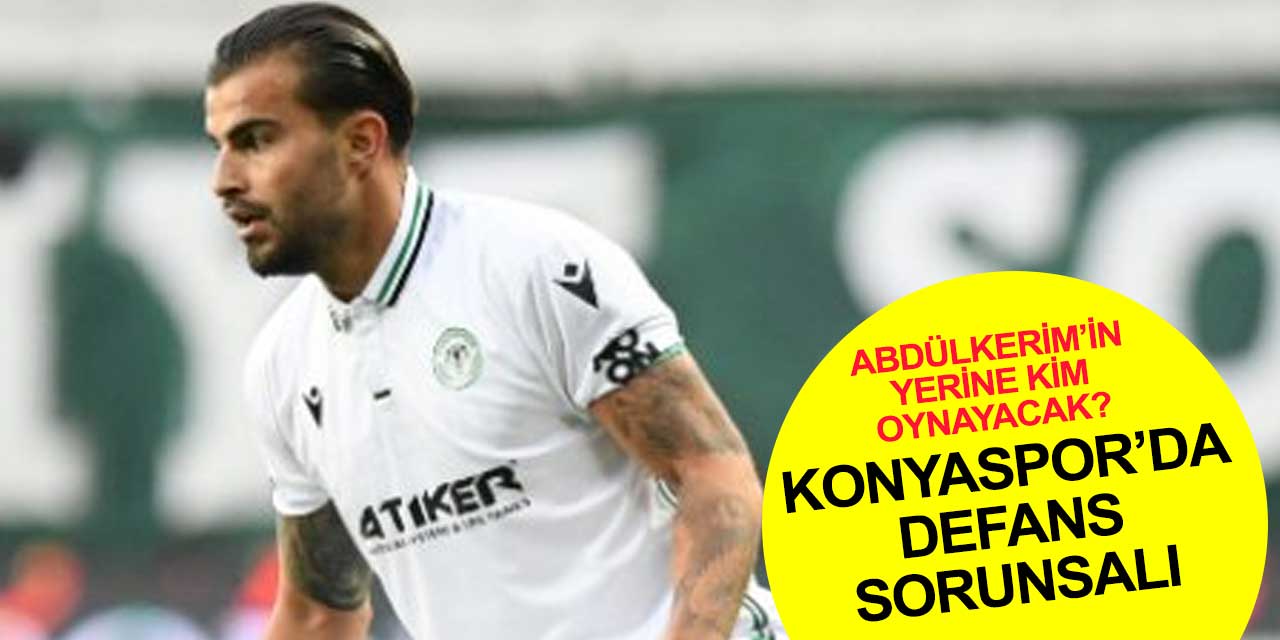 Konyaspor’da defans sorunsalı! Başakşehir mücadelesinde stoperde kim oynayacak?