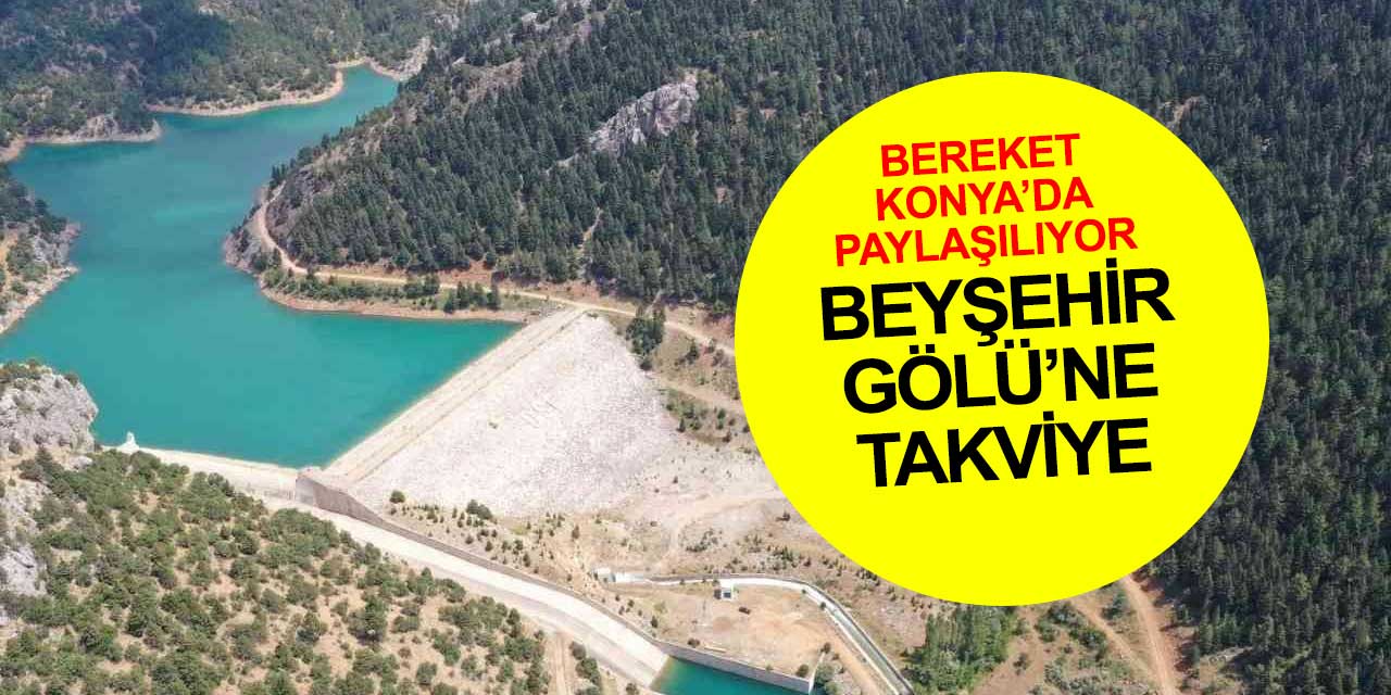 Konya Derebucak'ın kaynakları Beyşehir Gölü'nü besliyor