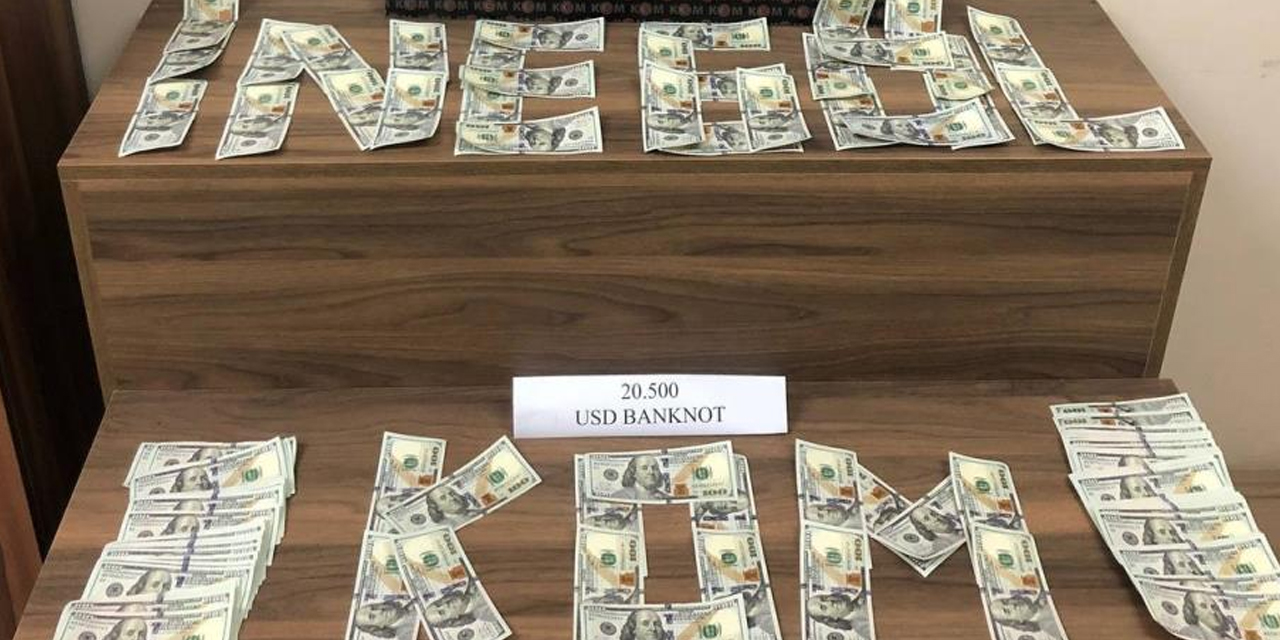 İnegöl'de 20 bin 500 sahte dolarla yakalanan 2 kişi serbest bırakıldı