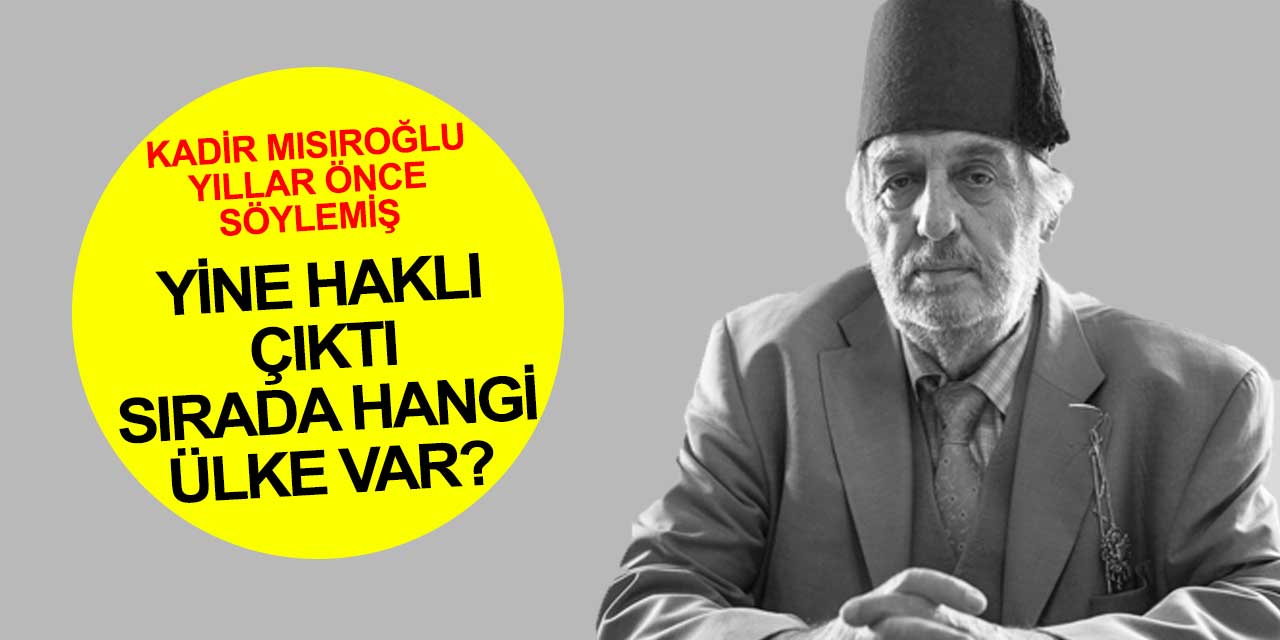 Biz Simpsonları bilmeyiz! Daha önce de söyledikleri çıkan Kadir Mısıroğlu'nun Rusya hakkındaki söyledikleri yine olay oldu