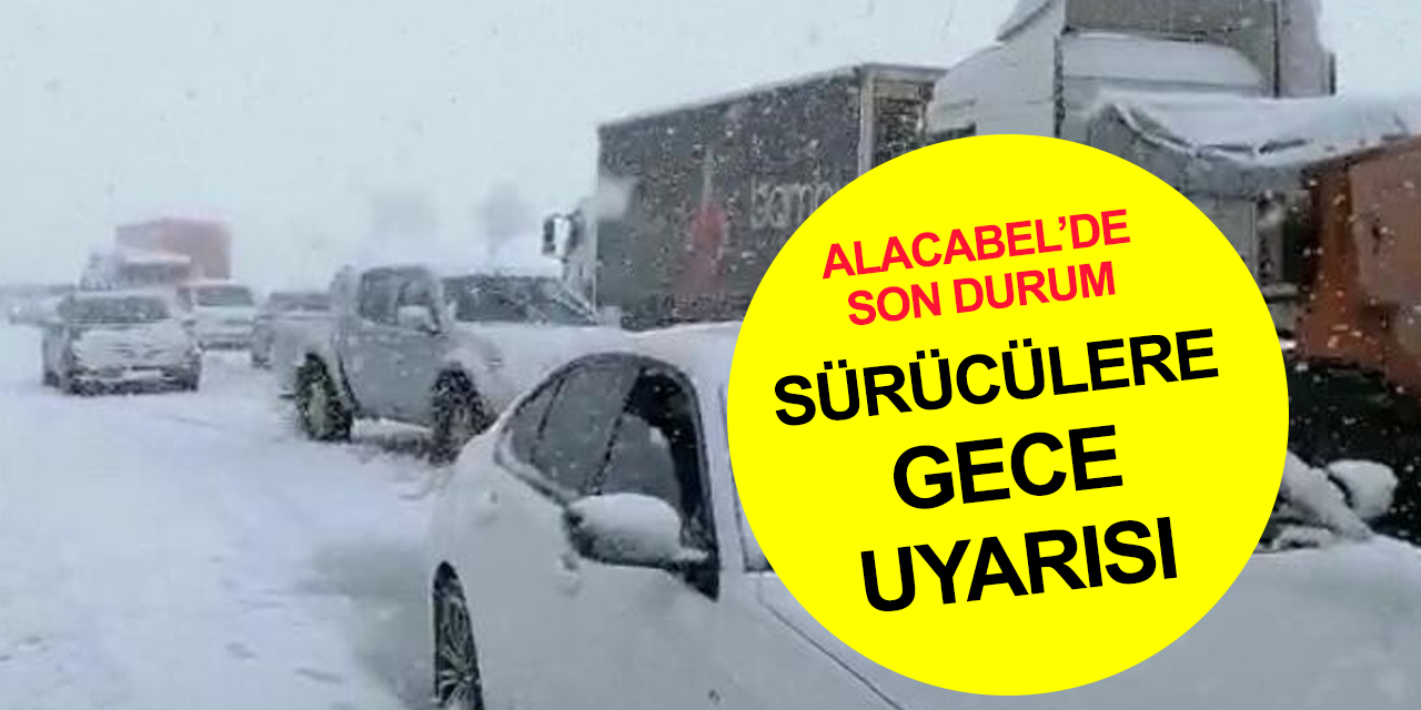 Konya-Antalya yolunda son durum!
