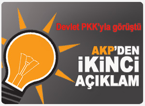 AKP'den ikinci PKK açıklaması