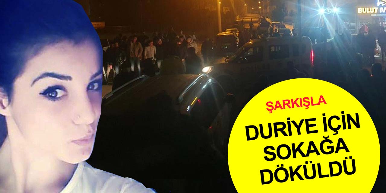 Şarkışla'da halk vahşice öldürülen genç kadın için sokağa döküldü! Validen açıklama geldi