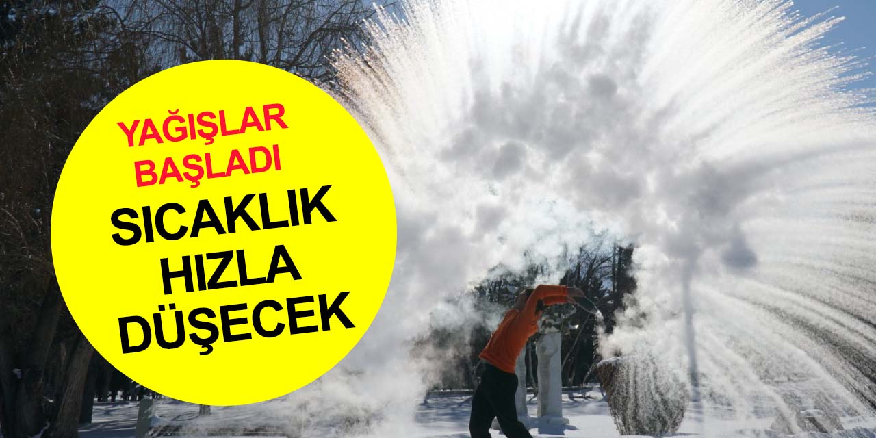 Konya'da Mart yağışla başladı! Kar ve şiddetli soğuk geliyor