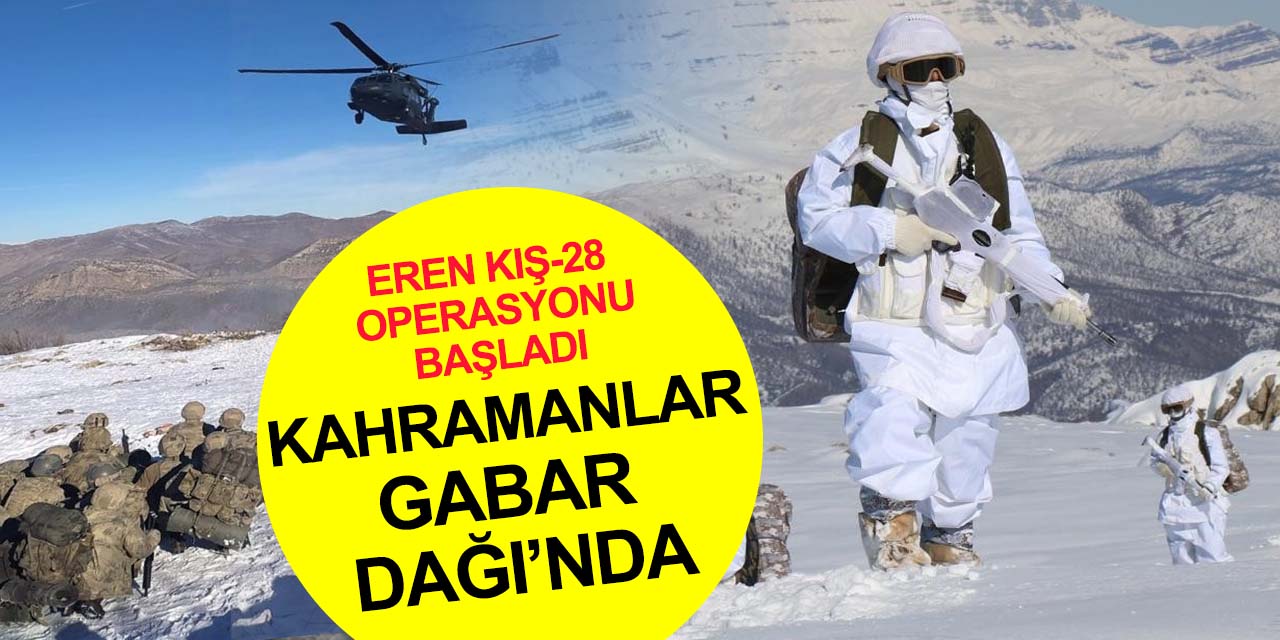 Operasyon başladı! PKK'nın nefesi kesilecek