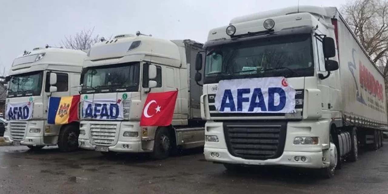 Konya dahil 3 belediyeden Ukrayna'ya insani yardım