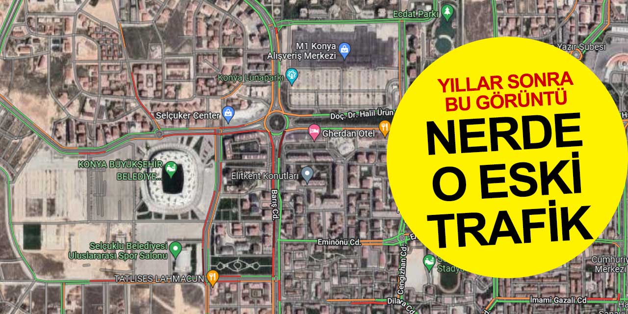 Konya’da maç bitti yıllar sonra görüntü böyle oldu