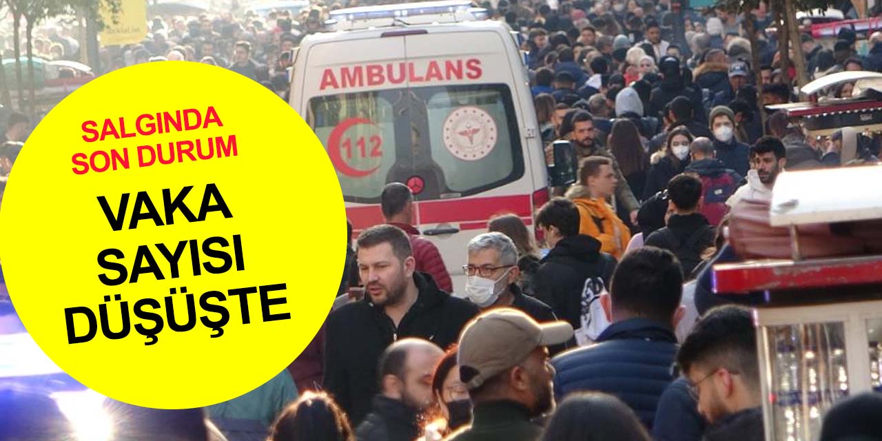 Salgın bitiyor mu? Vaka sayısında sevindiren düşüş!