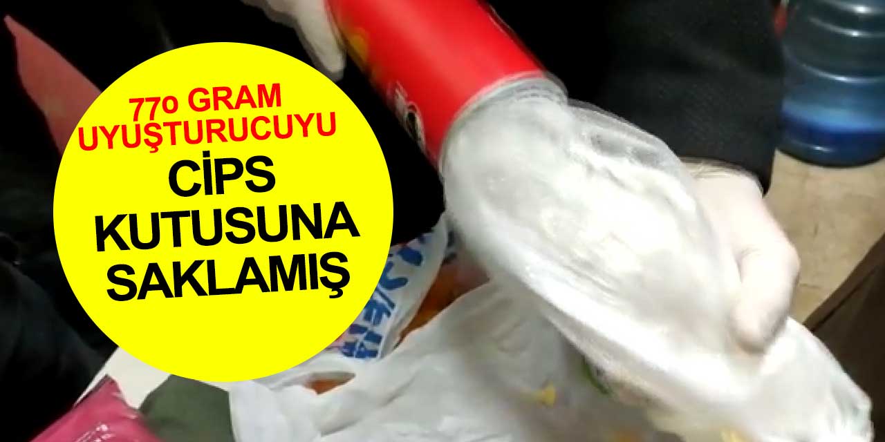 Konya'da yeni tehlikeye Emniyet geçit vermiyor! Cips kutusuna saklamış