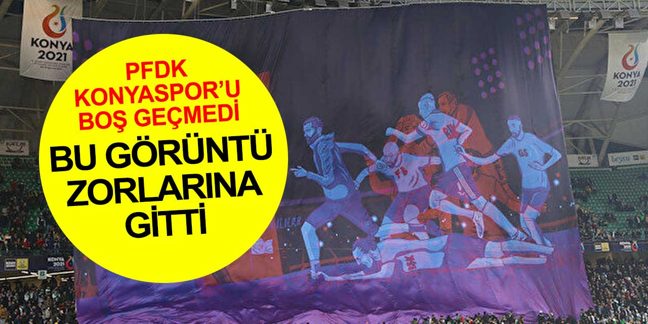 Konyaspor'a ağır ceza! PFDK resmen haraç kesti