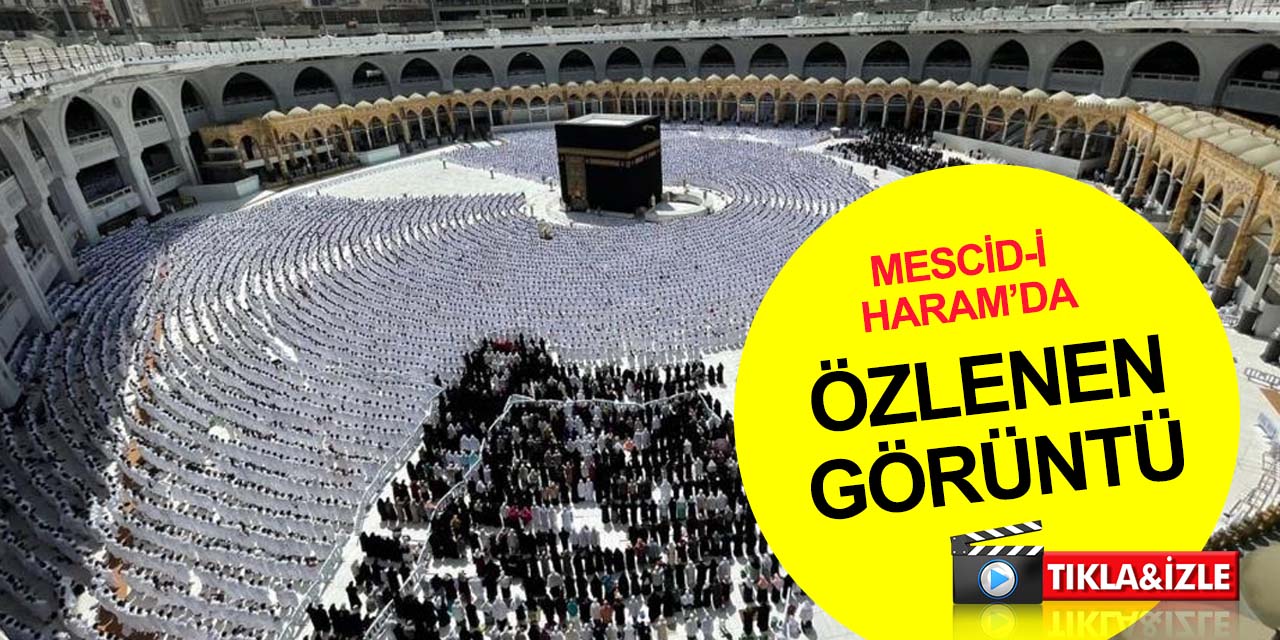 Mescid-i Haram eski günlerine döndü! Kabe'de saflar sıklaştı