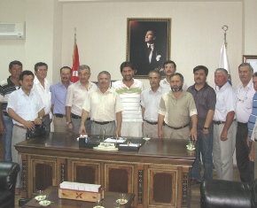 Derbent, Halil Şahin'i konuk etti