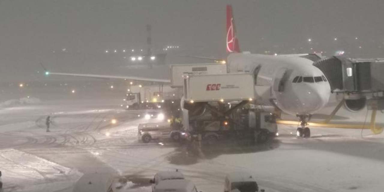 18 Mart'ta yoğun kar bekleniyor! THY 57 seferini daha iptal etti