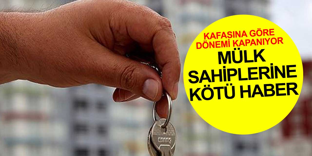 Fahiş kira artışı yapan ev sahiplerine sert önlem geliyor! Rayiç bedel 8 yıla çıkıyor