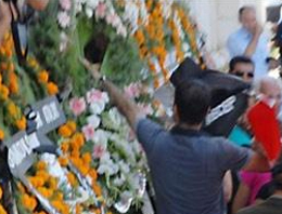 Şehit cenazesinde çirkin provakasyon
