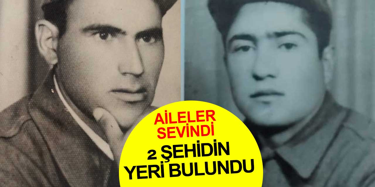 Çankırılı şehit Mehmet Özcan ve Muşlu Ali Çimen'in mezarını Konya Büyükşehir Belediyesi'nin çabası sonucu buldular