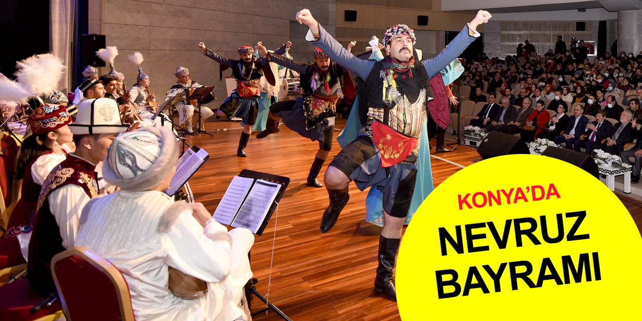 Konya'da Nevruz Bayramı Türk dünyası müzikleriyle kutlandı