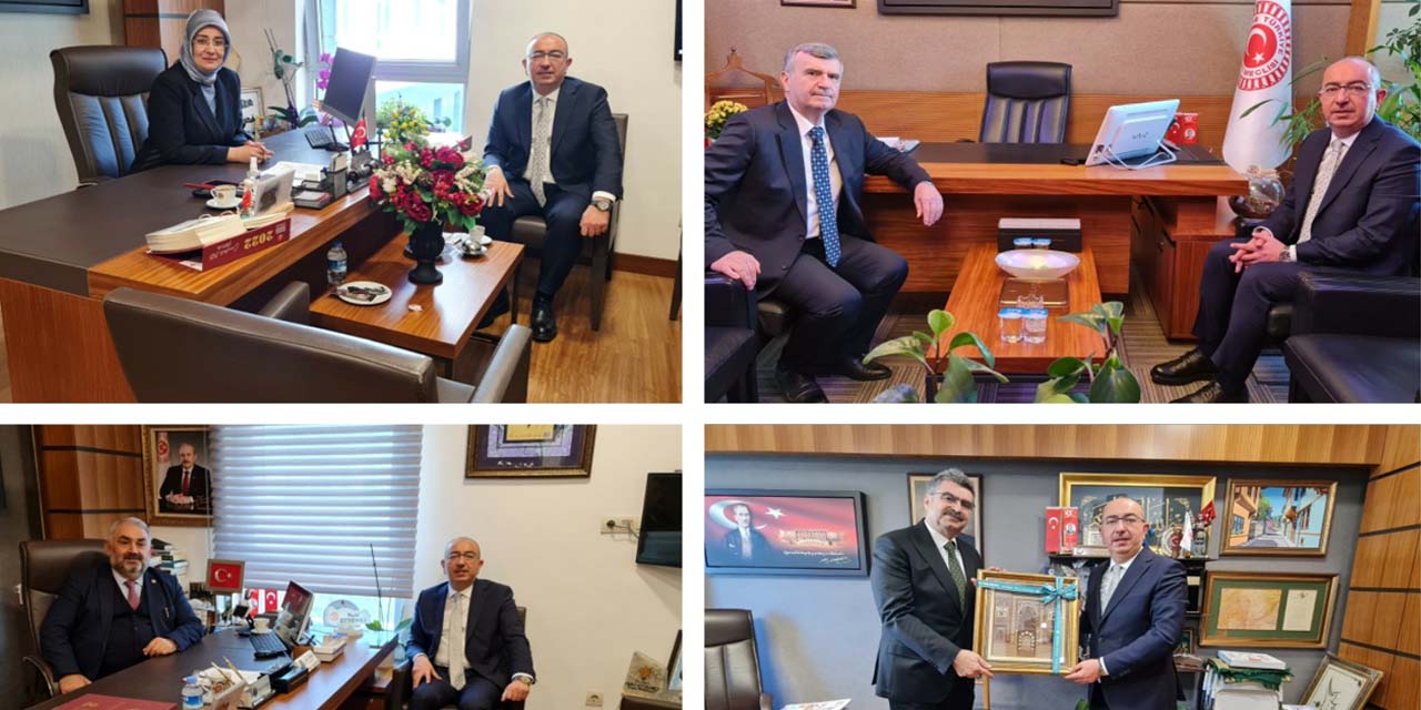 Başkan Kavuş'tan Meram projeleri için Ankara çıkarması