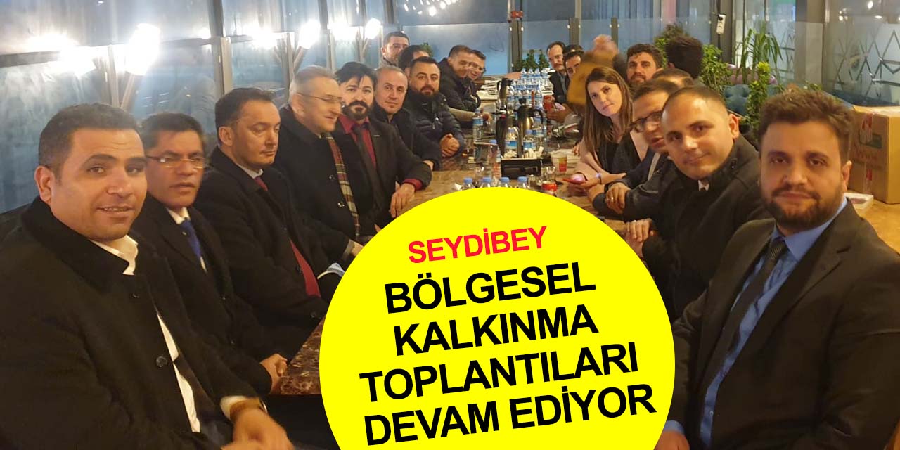 MÜSİAD Seydibey Konya'da istişare toplantılarını sürdürüyor