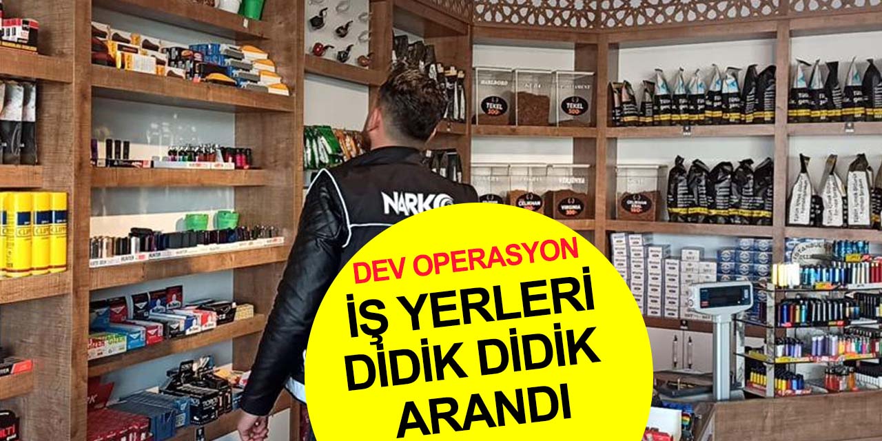 EGM’den 29 kentte dev NARKONET-7 operasyonu! Çok sayıda gözaltı var