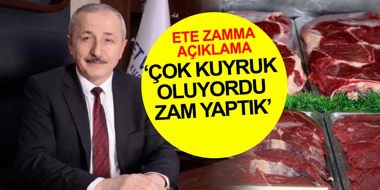Ete neden zam yapıldığını Genel Müdür Osman Uzun açıkladı: Çok kuyruk oluyordu, yine kuyruk var!