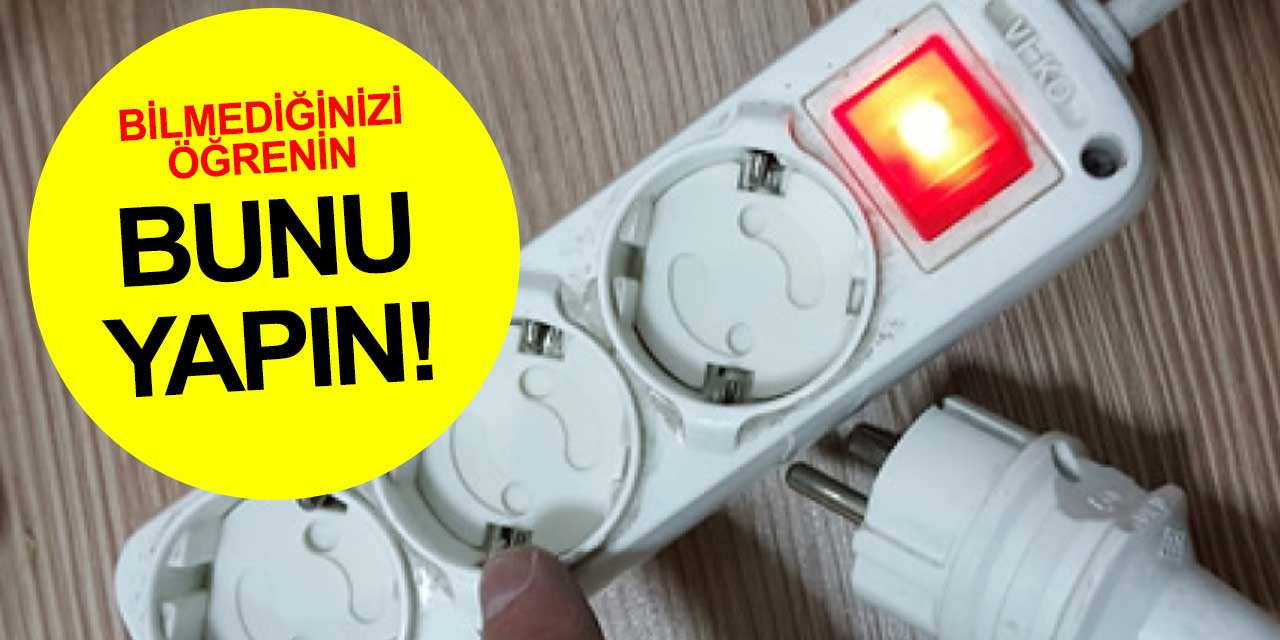 Fişi prizden çıkarıp yüzde 23 tasarruf sağlayın
