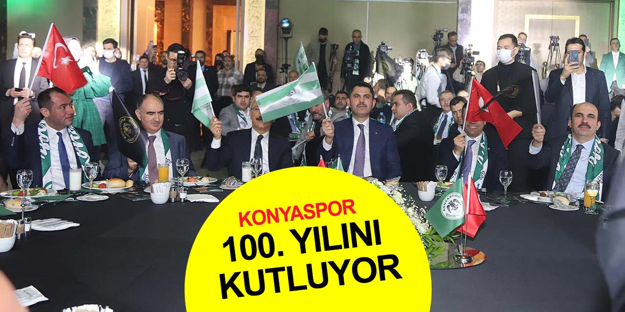 Konyaspor'da 100'üncü yıl kutlamaları coşkulu başladı