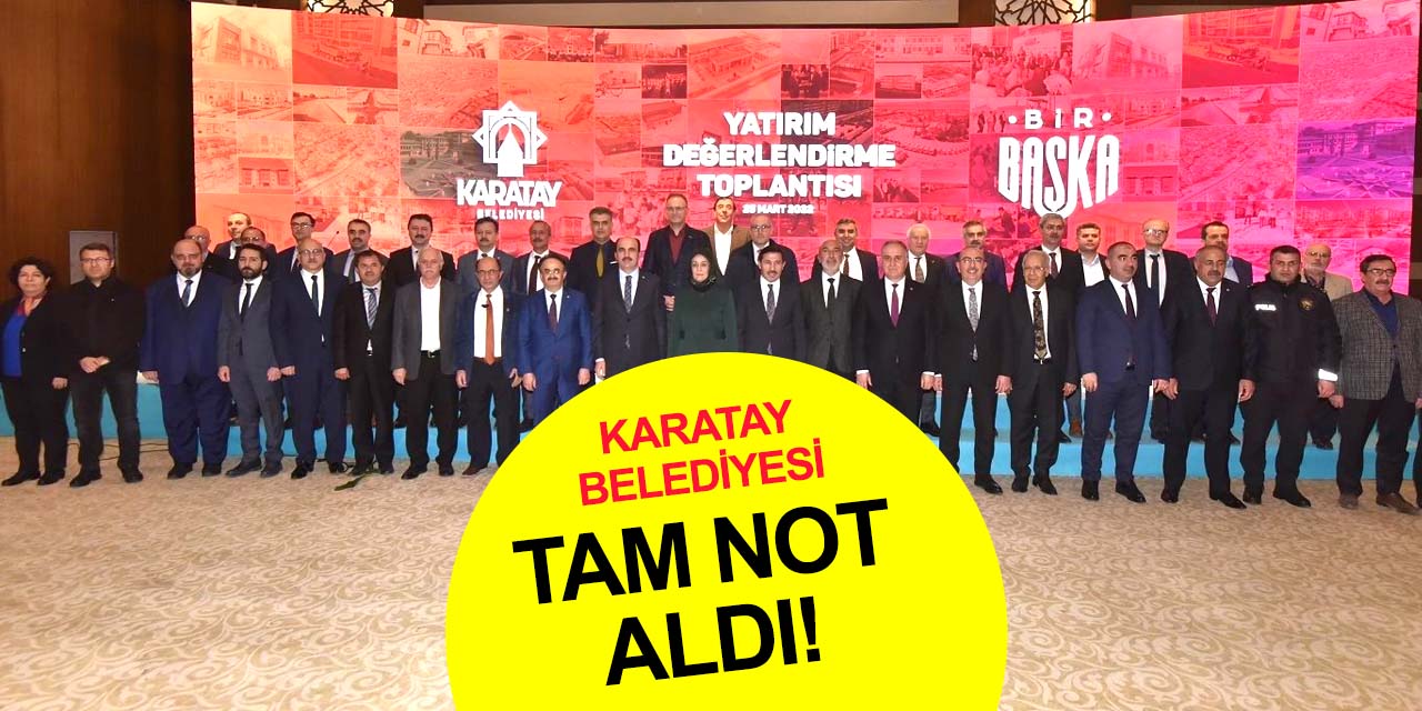 Karatay'da 3 yıl böyle geçti