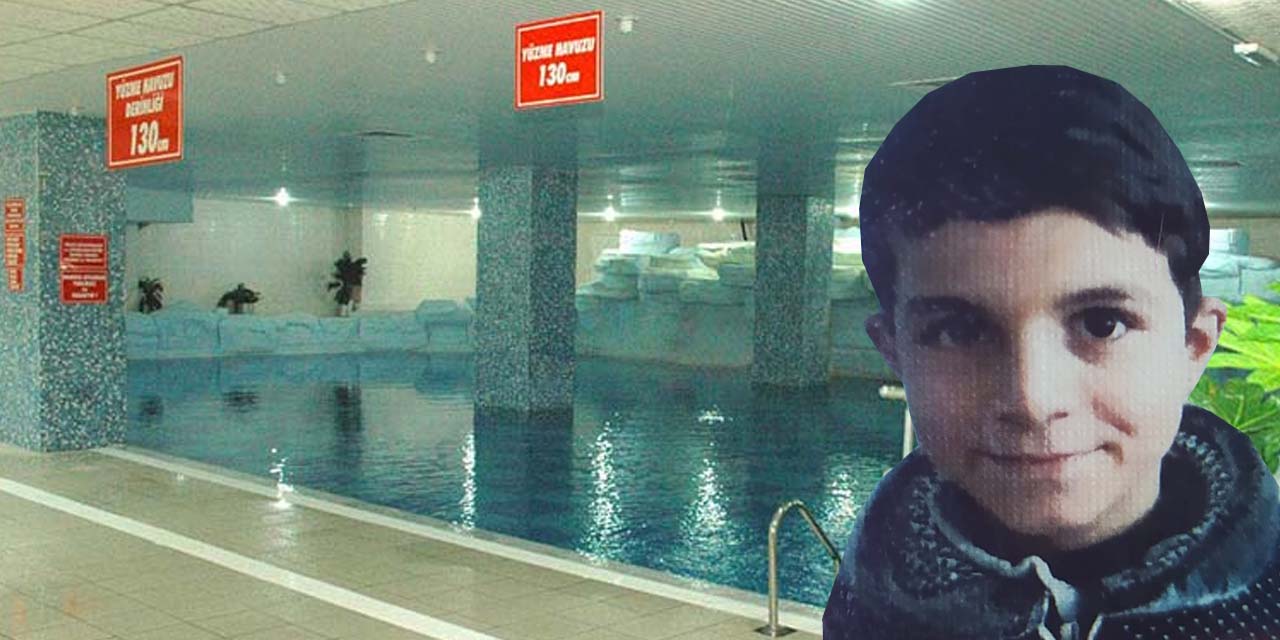 Yüzme havuzunda dehşet! 12 yaşındaki Muhammed can verdi