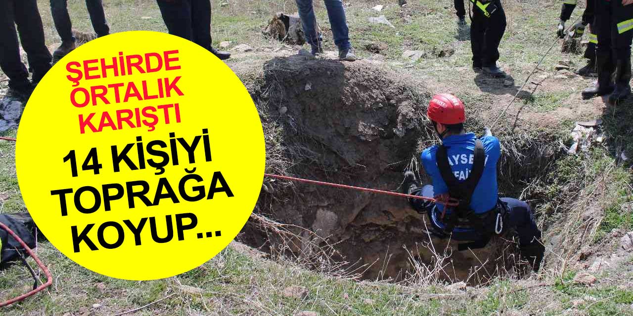 Kuyudan gelen sesleri duyuyorum, siz duymuyor musunuz? deyip ortalığı karıştırdı