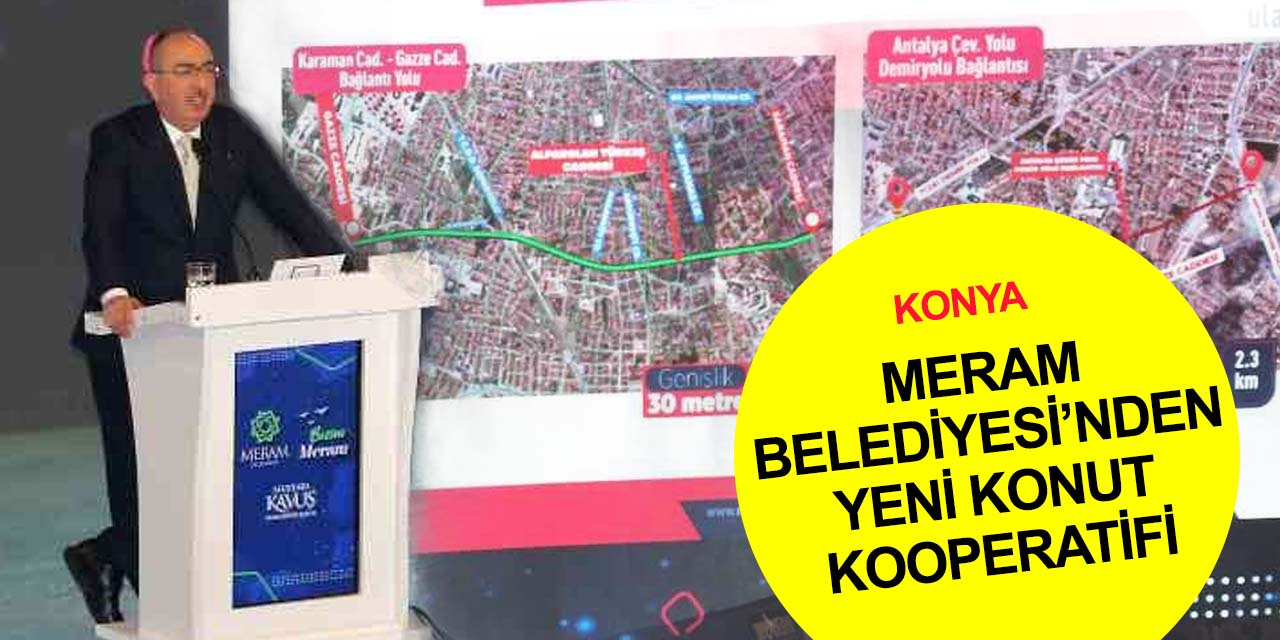 Konya'da yeni toplu konut müjdesi! Adres yine Meram