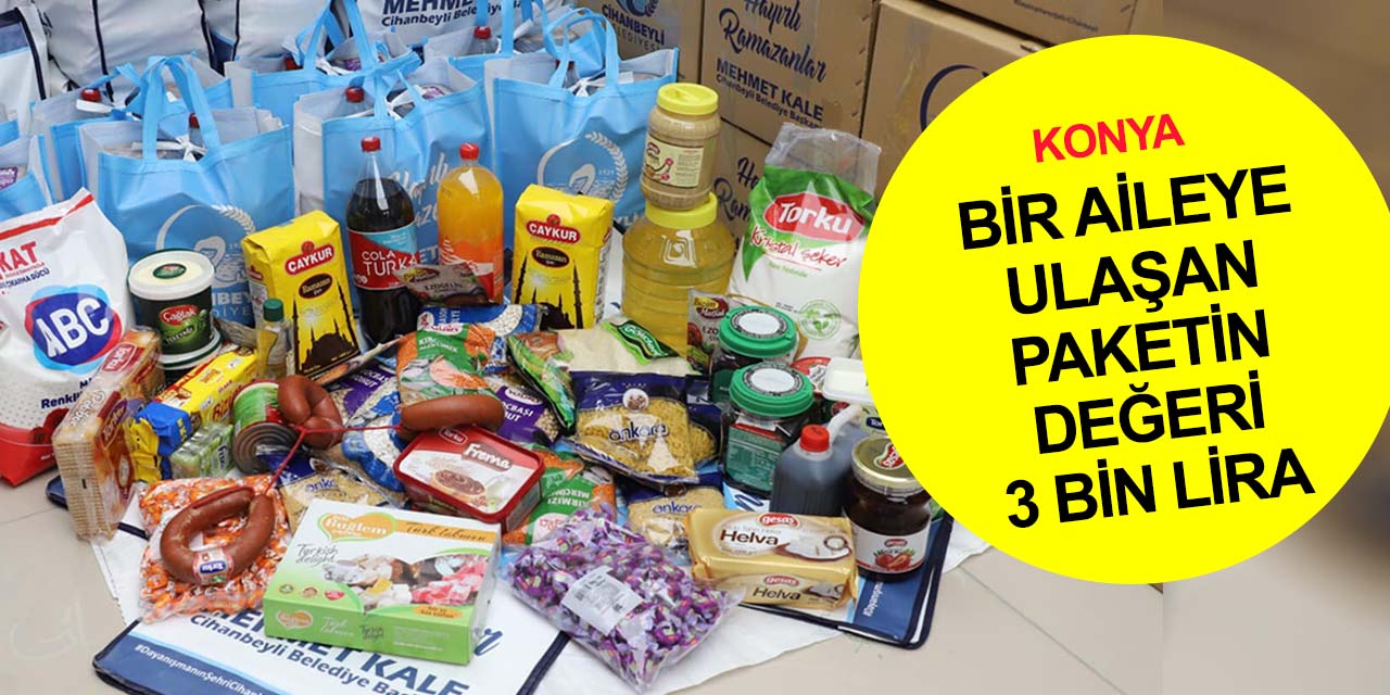 Konya'nın bir ilçesinde 2 bin 200 aile yardıma muhtaç oldu! 6 milyonluk kaynak ayrıldı