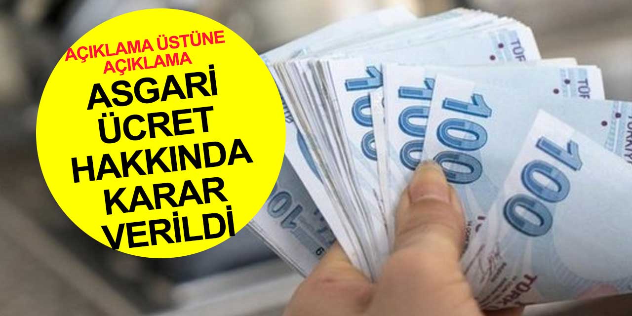 Asgari ücrete yeni zamda son dakika gelişmesi! Bakan Bilgin ve Cumhurbaşkanı Erdoğan'dan açıklama