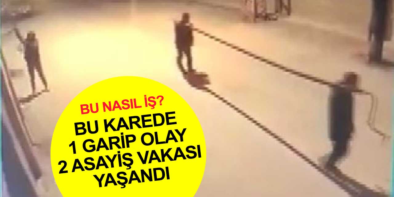 1 fotoğraf karesi, 2 asayiş olayı! Herşey normalmiş gibi davrandılar birbirlerine karışmadılar