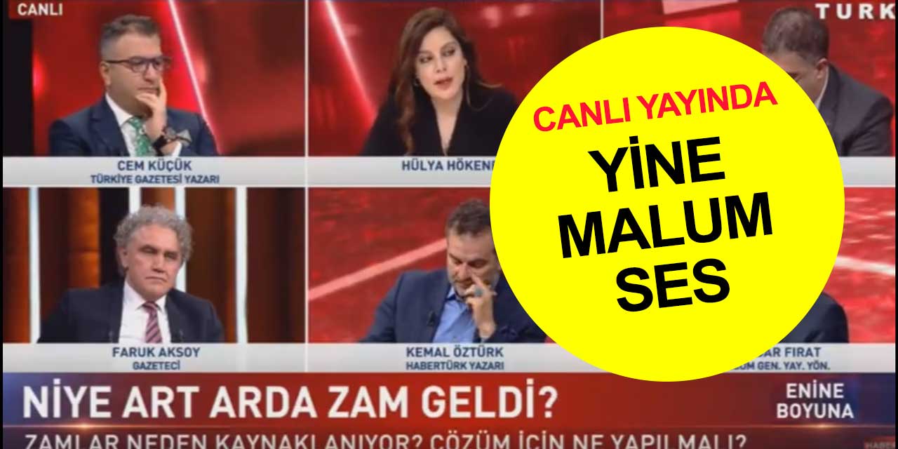 Daha önce de 2 vaka yaşanmıştı! Canlı yayında osuruk sesi sosyal medyada yine gündem oldu