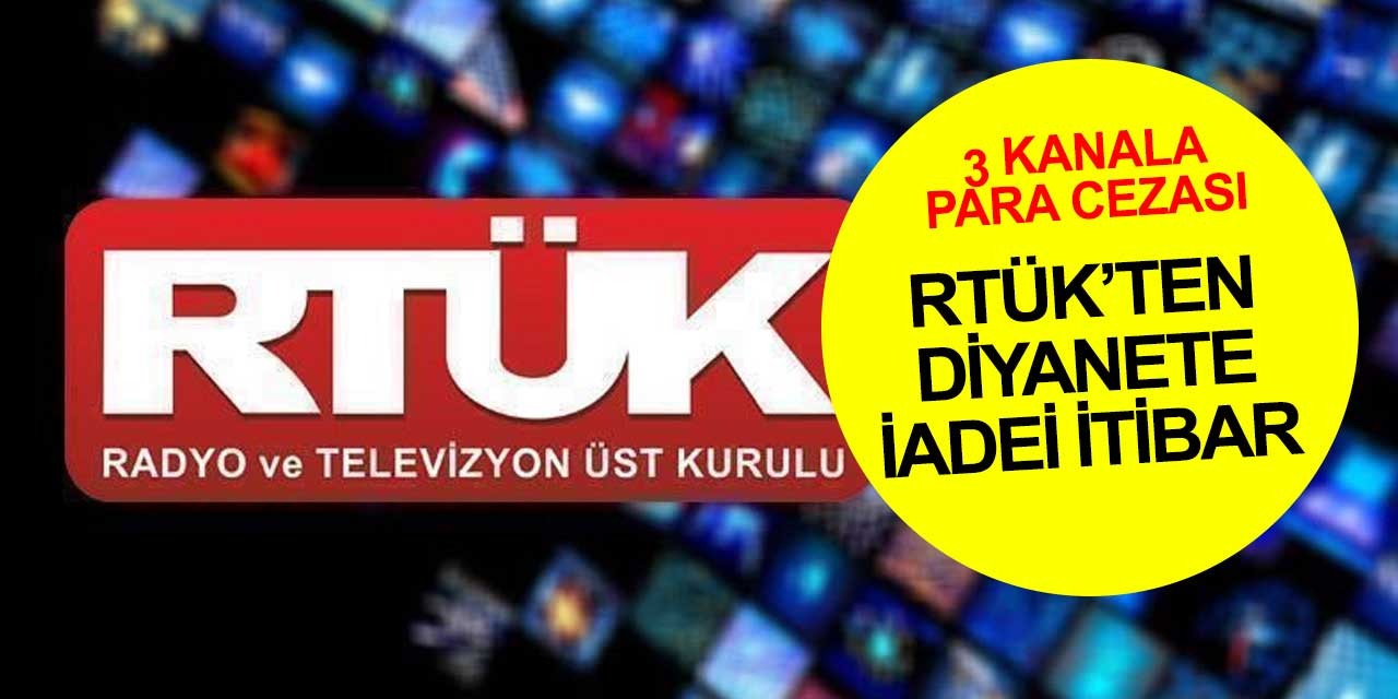 3 kanala Erzurum'da Kur'an Kursunda çocuklara tecavüz haberi nedeniyle para cezası verildi