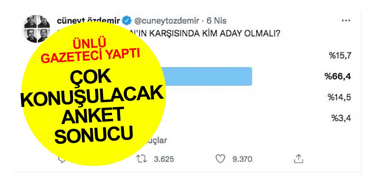 Ankara'yı başkansız bırakacak! Cüneyt Özdemir'in anketi Mansur Yavaş'ı işaret ediyor