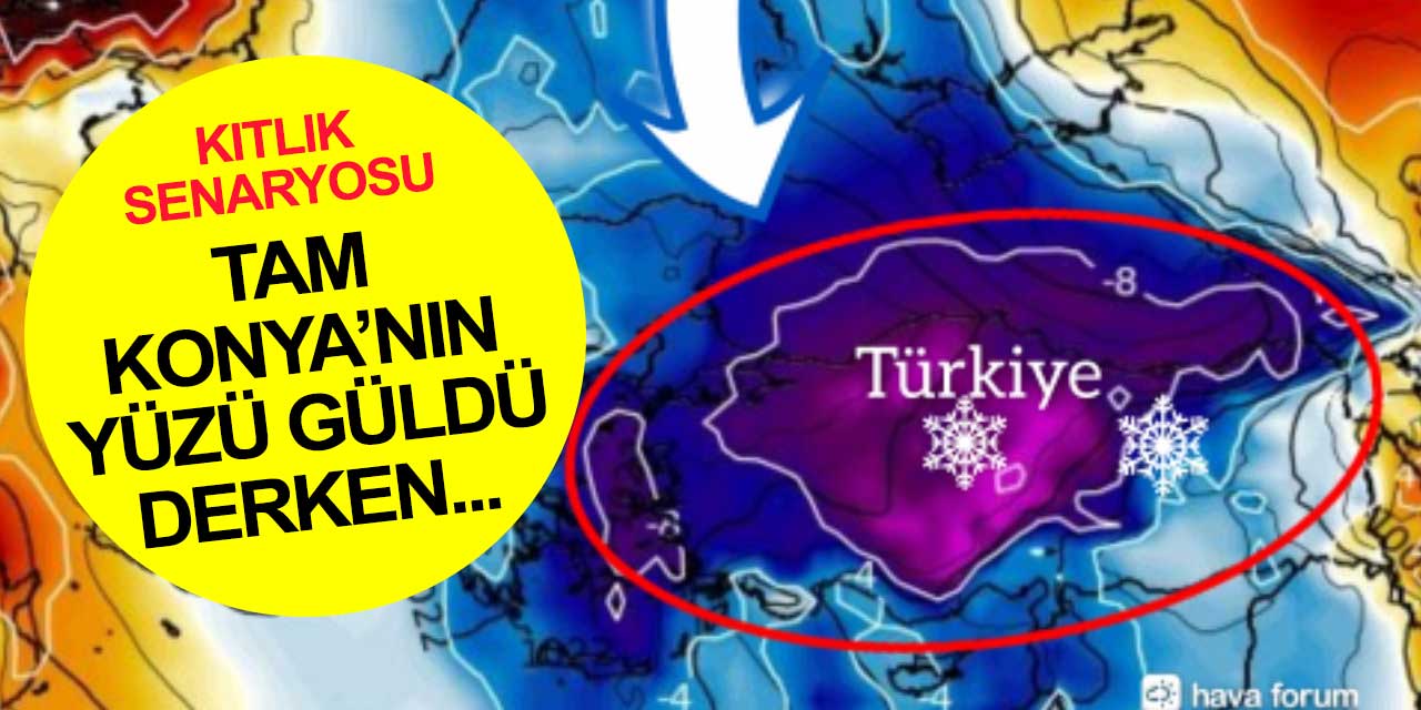 Konya yeni haftada buz kesecek! Beklenen kıtlık bu sene mi yaşanacak? Zirai don endişesi çöktü