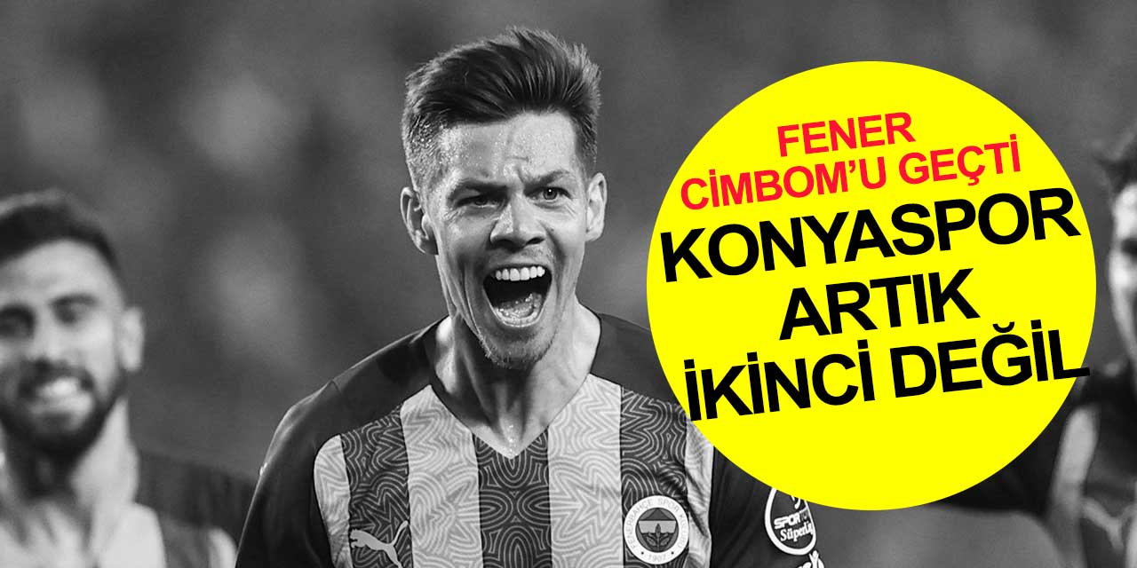 Konyaspor artık ikinci sırada değil! Süper Lig puan durumu