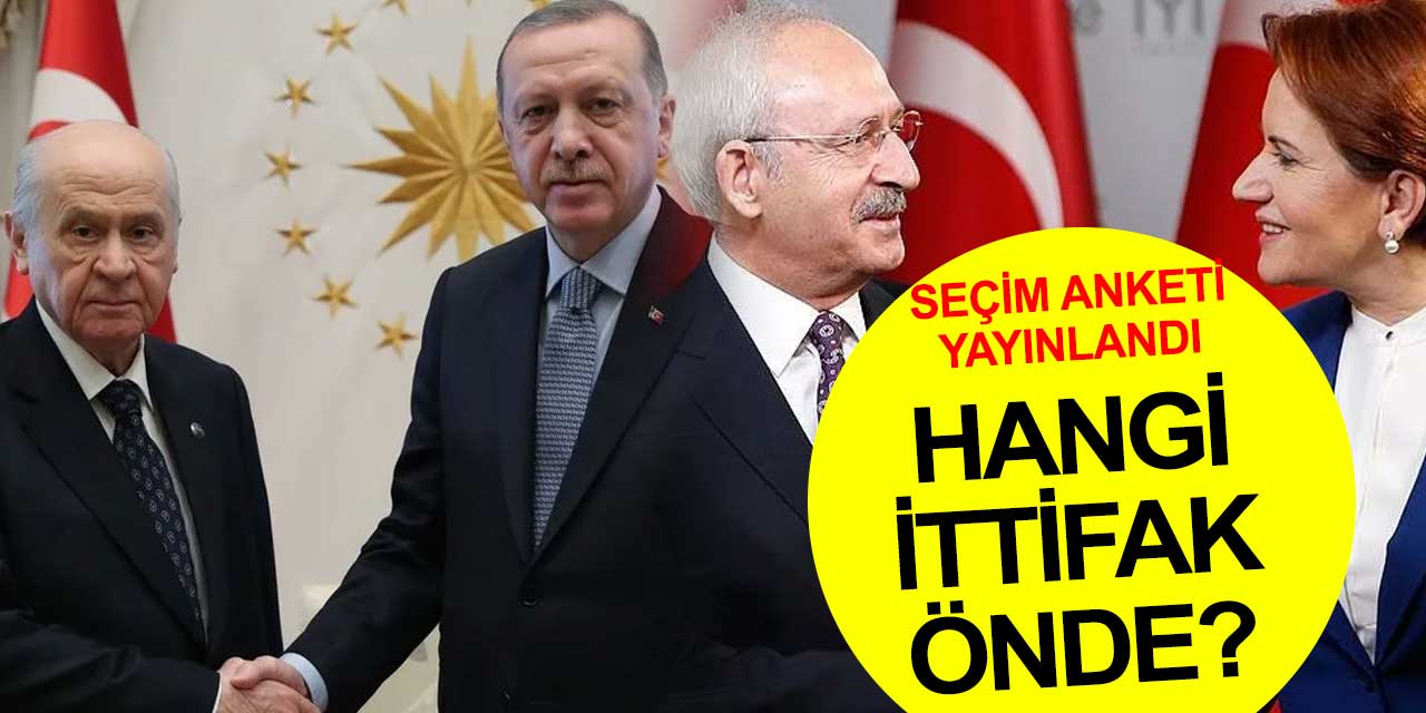 Seçim anketlerinde hangi ittifak önde? Hangi parti yüzde kaç oy alıyor?
