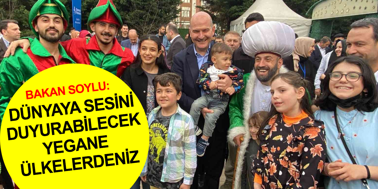 Bakan Soylu: İnsanlığın emaneti, Anadolu Coğrafyası'ndadır! Bizi biz yapan değerlerimizi hiçbir zaman unutmamalıyız