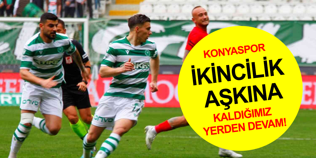 Konyaspor ikinciliği bırakmak istemiyor